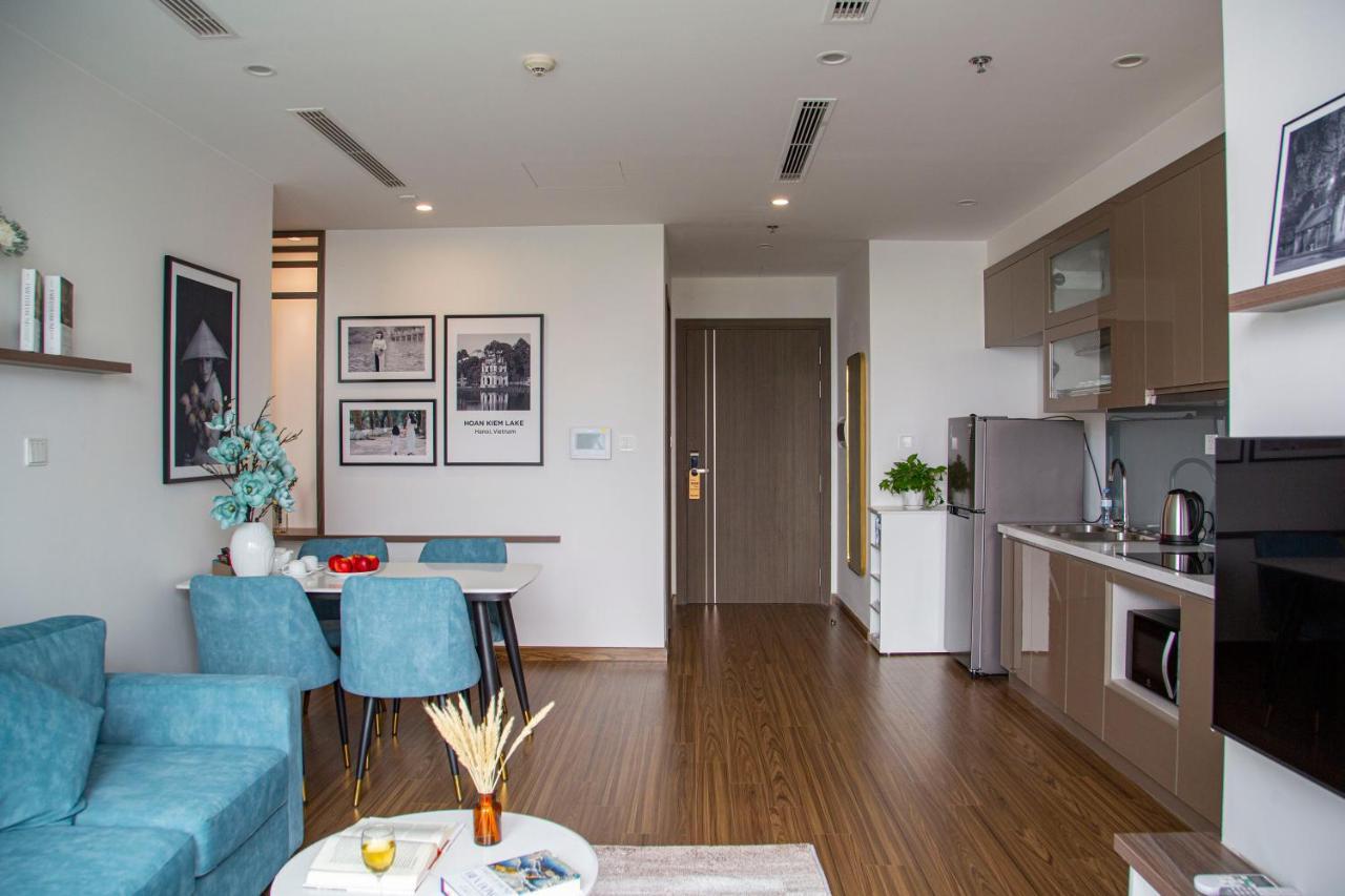 Aspaces Serviced Apartments - Vinhomes West Point ฮานอย ภายนอก รูปภาพ