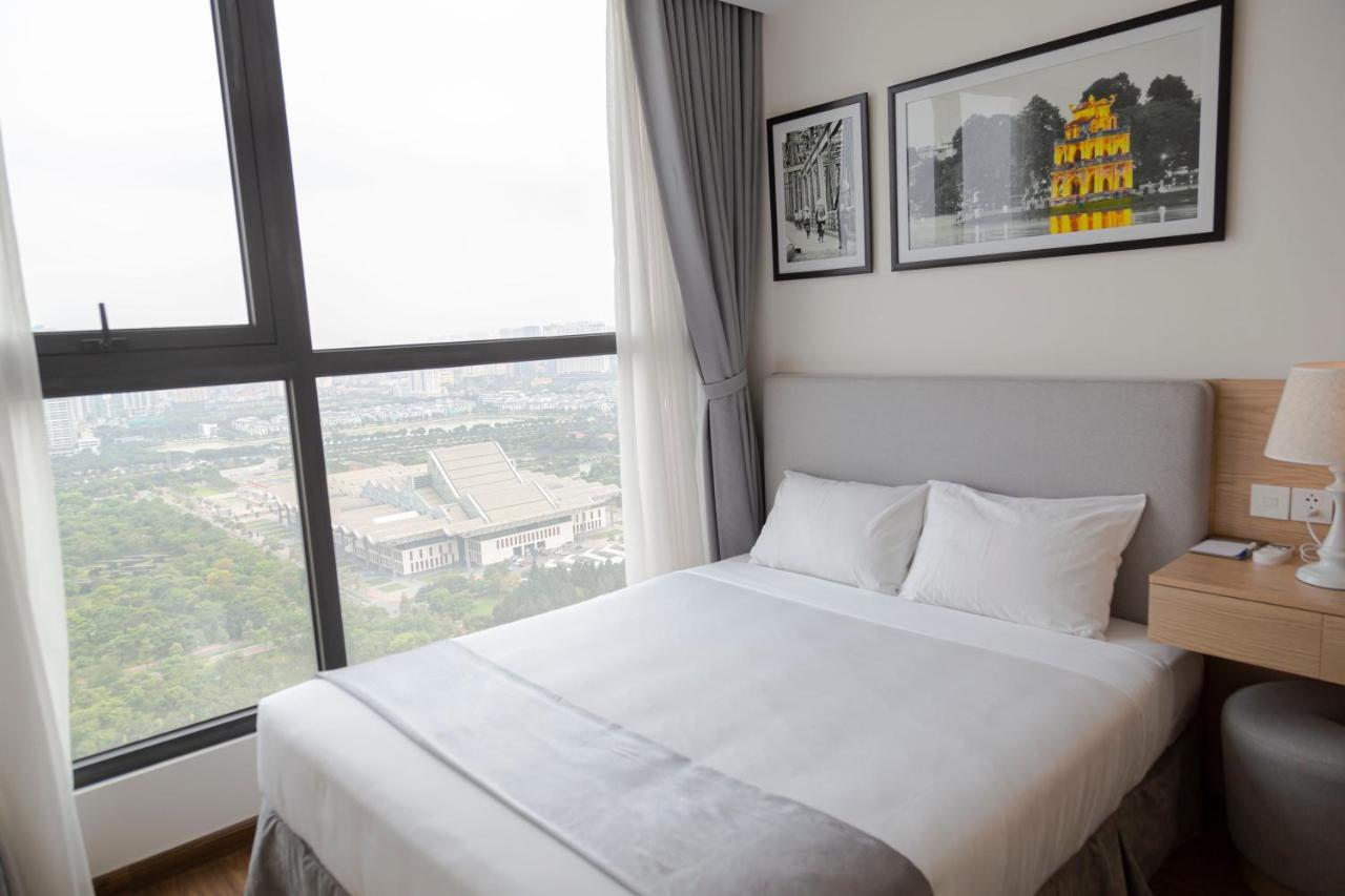 Aspaces Serviced Apartments - Vinhomes West Point ฮานอย ภายนอก รูปภาพ