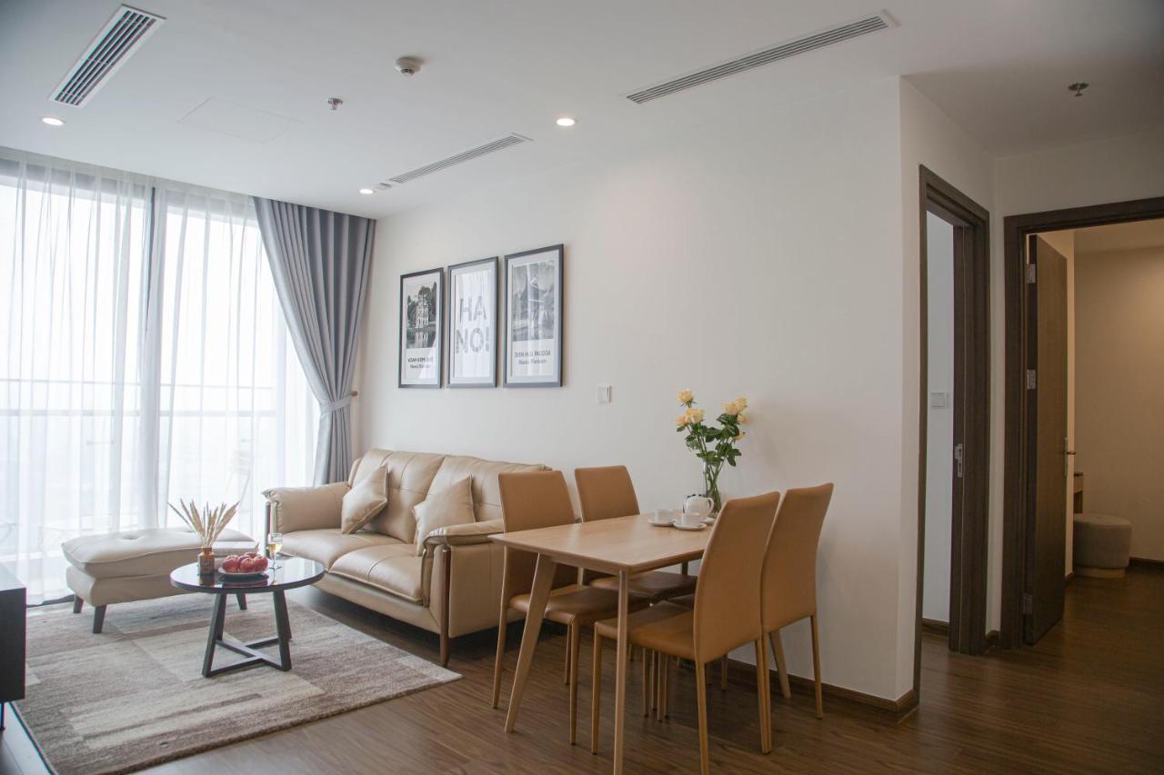Aspaces Serviced Apartments - Vinhomes West Point ฮานอย ภายนอก รูปภาพ