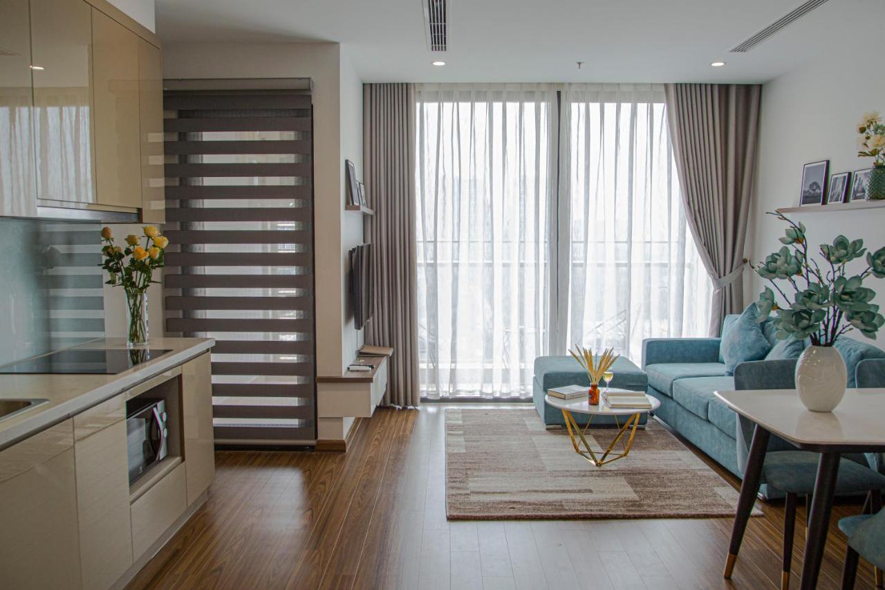 Aspaces Serviced Apartments - Vinhomes West Point ฮานอย ภายนอก รูปภาพ