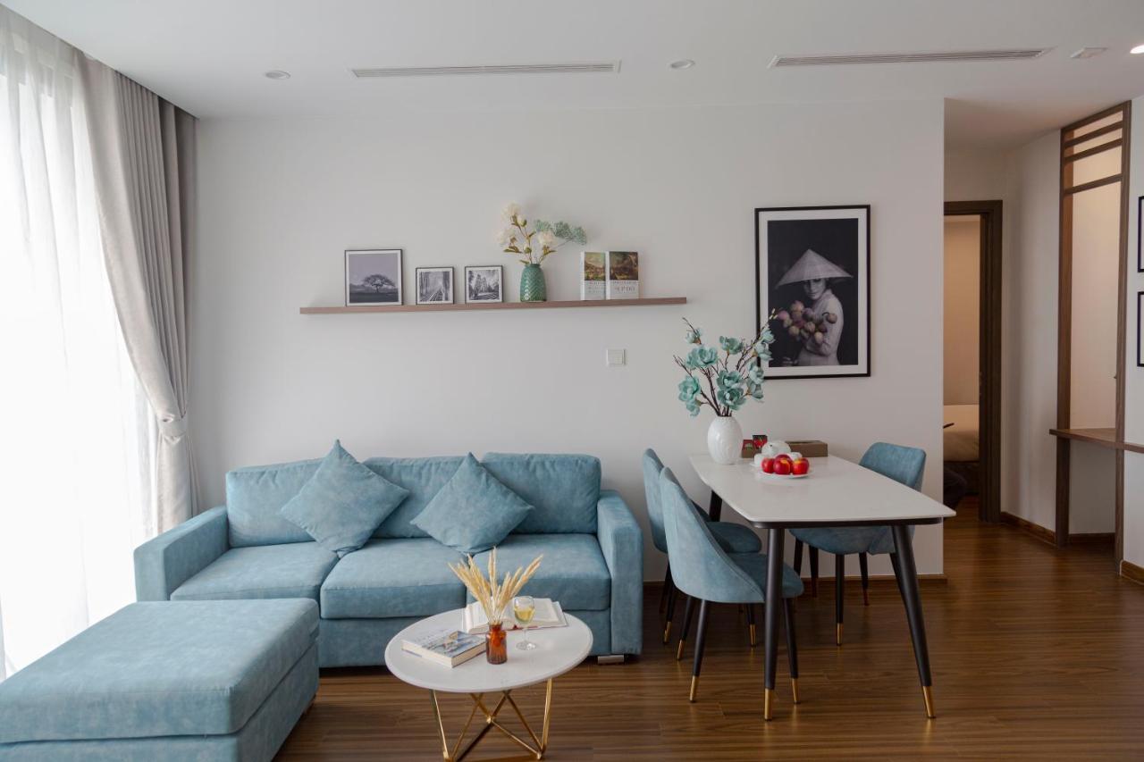 Aspaces Serviced Apartments - Vinhomes West Point ฮานอย ภายนอก รูปภาพ