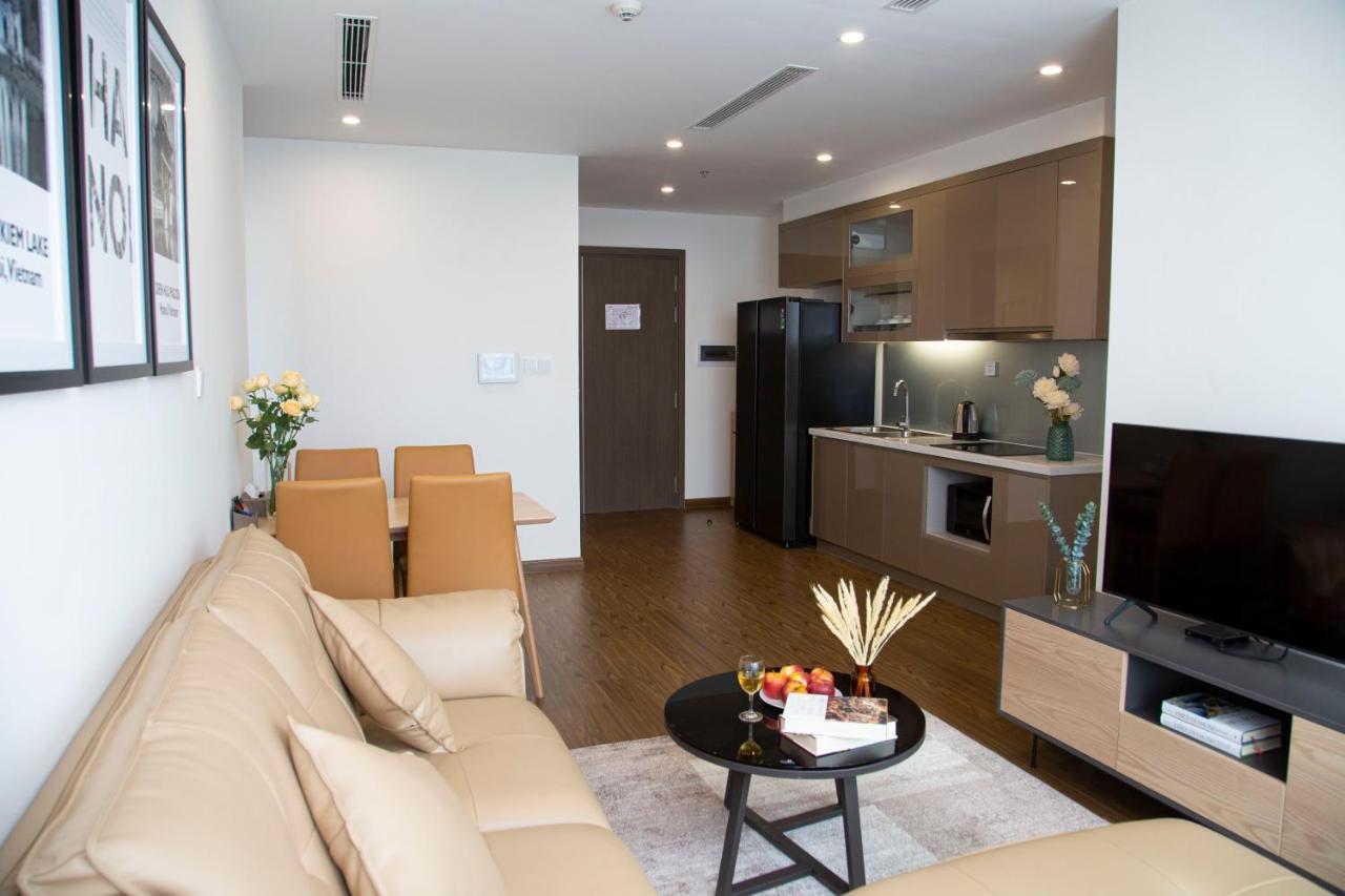 Aspaces Serviced Apartments - Vinhomes West Point ฮานอย ภายนอก รูปภาพ