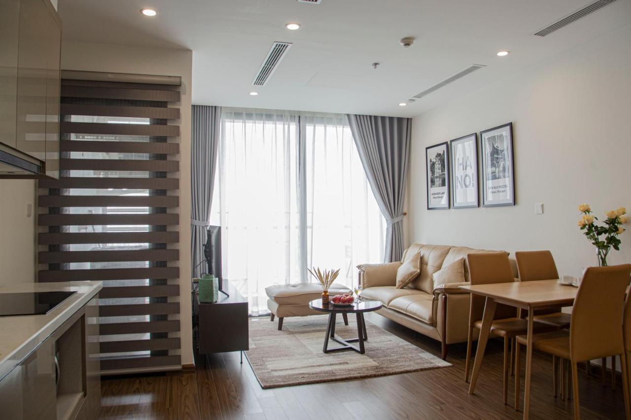 Aspaces Serviced Apartments - Vinhomes West Point ฮานอย ภายนอก รูปภาพ
