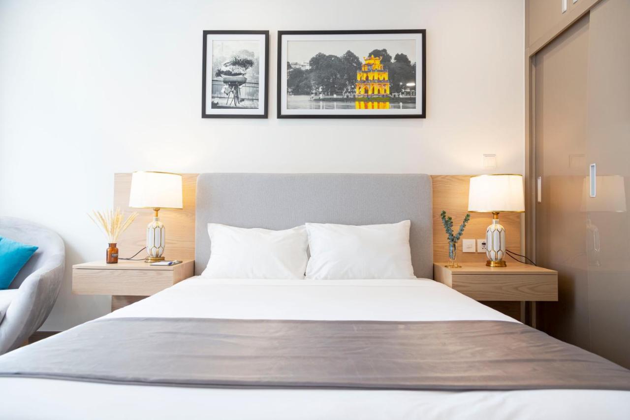 Aspaces Serviced Apartments - Vinhomes West Point ฮานอย ภายนอก รูปภาพ