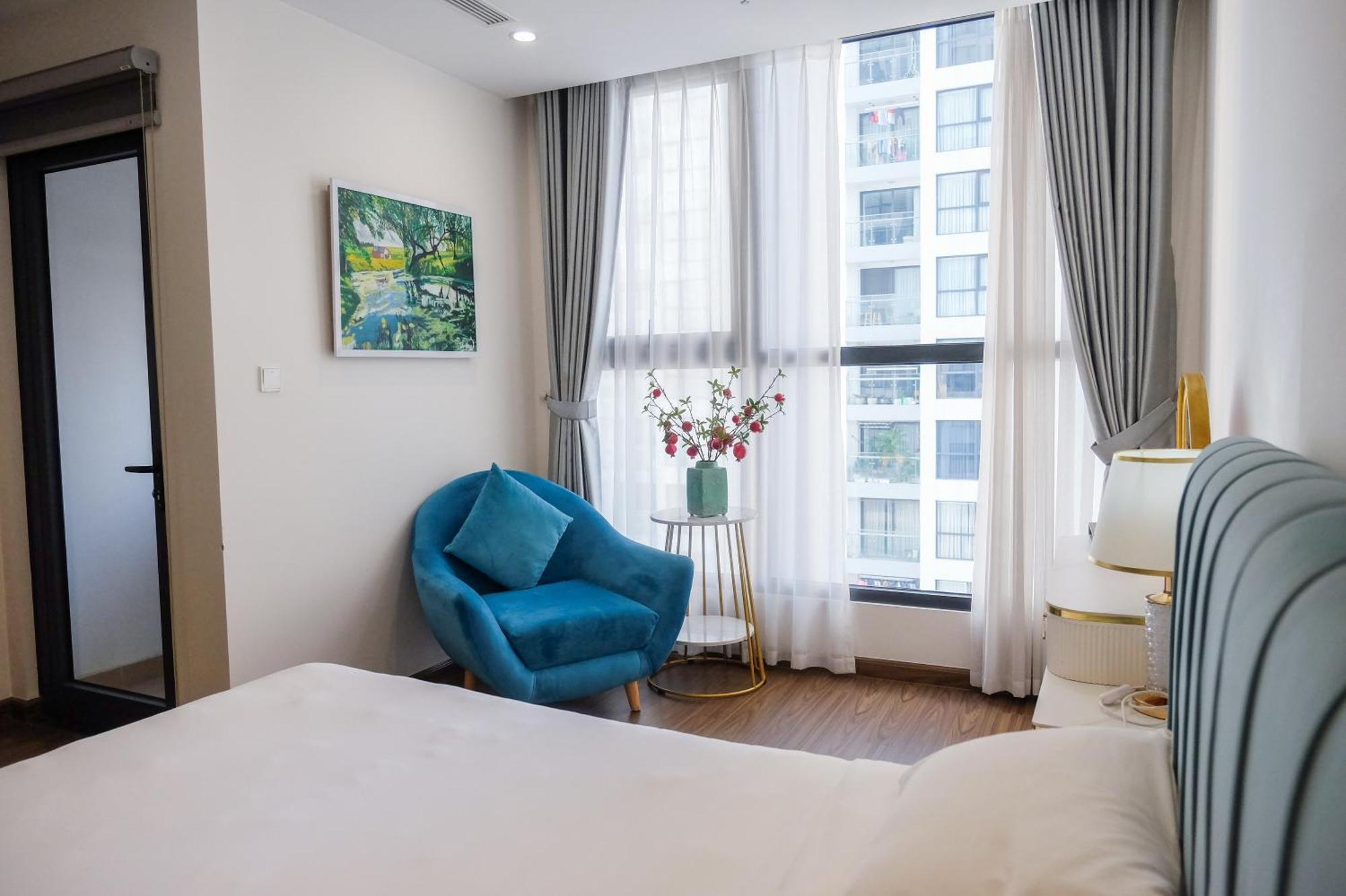 Aspaces Serviced Apartments - Vinhomes West Point ฮานอย ภายนอก รูปภาพ